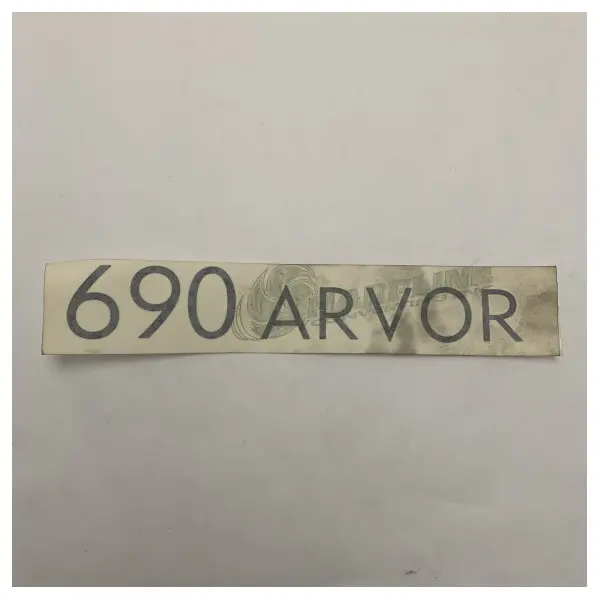 Quicksilver Arvor 690 side mount original logo decal - 155069-01