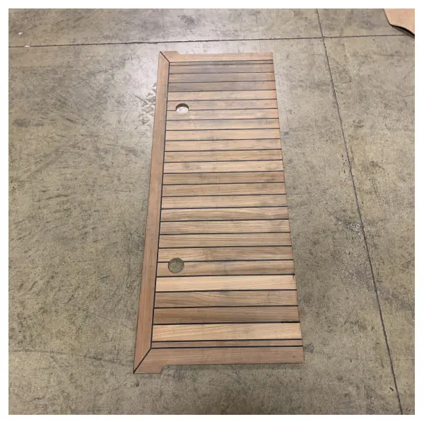 Quicksilver Central Hatch Teak Flooring Kit - 2217176