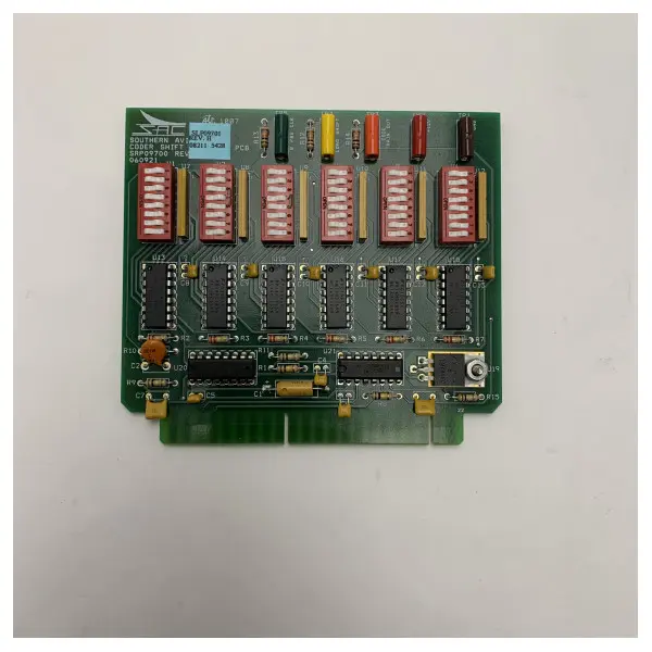 Radio Holland Coder Shift Register PCB Board Assy P/N SLP09701