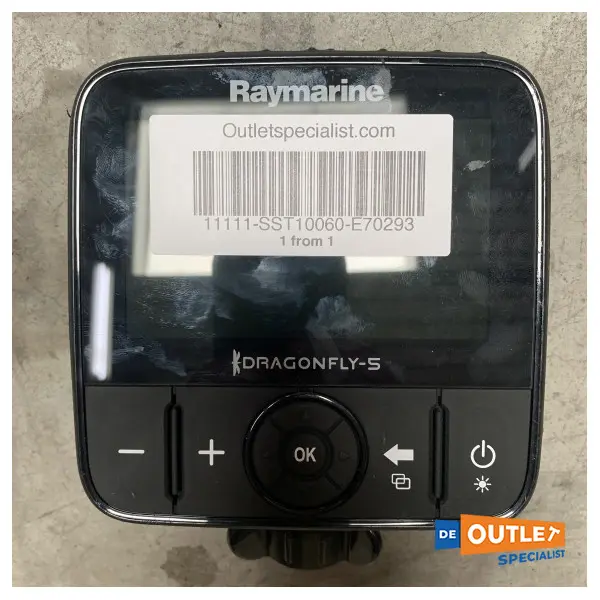 Raymarine Dragonfly 5 fishfinder display operation unknown - E70293
