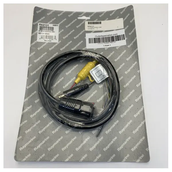 Raymarine R62131 C and E Wide Series Power Cable 12V