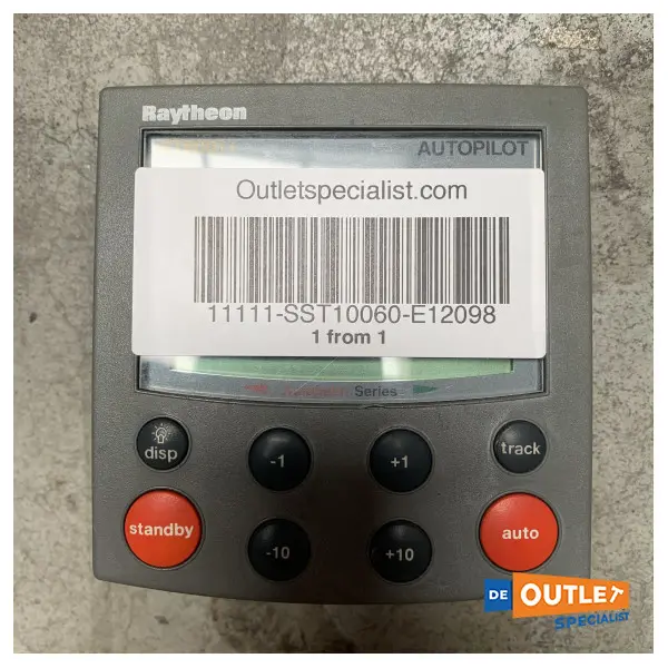 Raymarine ST6001+ autopilot controller display not functioning - E12098
