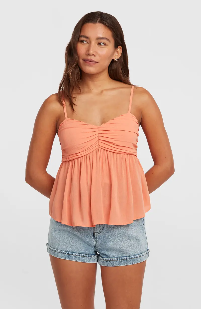 Reeta Woven Top | Funky Peach