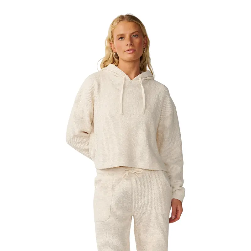 Rip Curl Cala Nights Textured Hood Natural