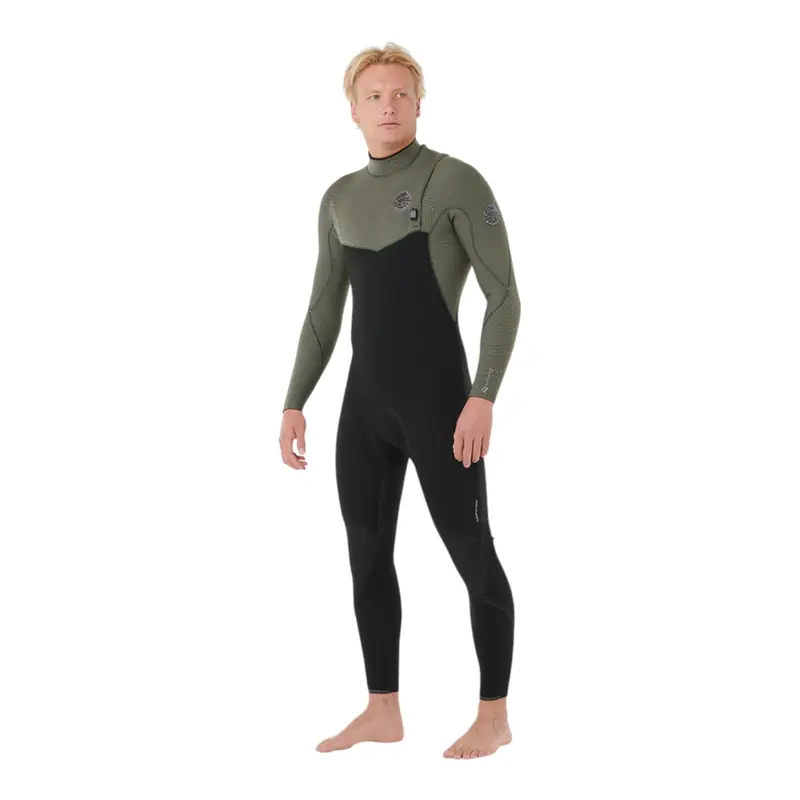 Rip Curl Men Flashbomb Pro Zip Free 4/3 Deep Cactus