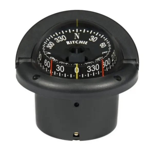 Ritchie Helmsman Build-In Compass Black - HF-743 24V