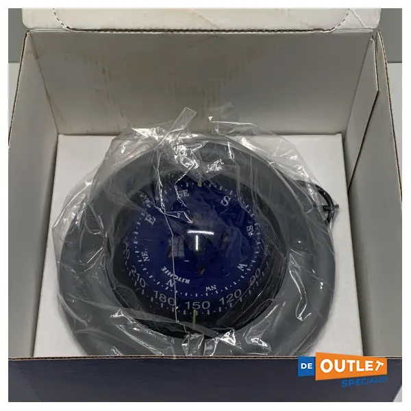 Ritchie Helmsman HF-79G flush mount compass grey