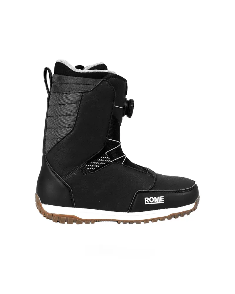 Rome Stomp BOA 2027 Black Snowboard Boots