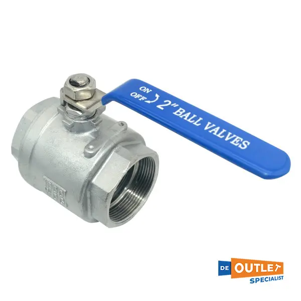 Rubvalves S33 ball valve 2 inch