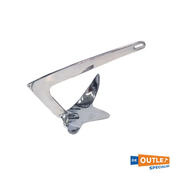 RVS 316 | A4 Bruce anker 2 KG - 0201002