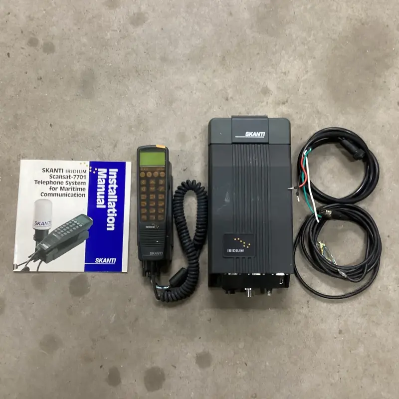 Sailor Skanti Scansat-7701 Iridium communication system