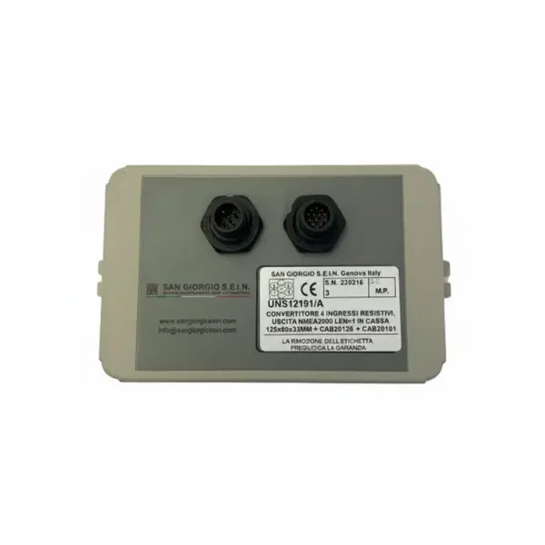 San Giorgio Sein Mechanical Engine to NMEA 2000 Converter Kit -  UNS12191