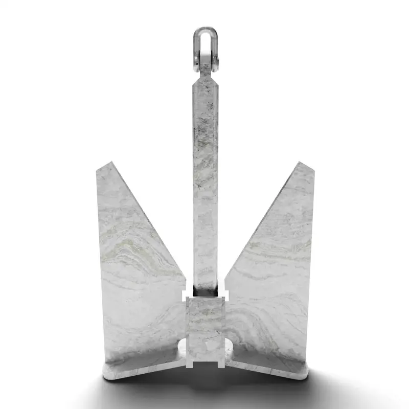 Sanguineti HHP Pool anchor 240 KG galvanized RINA certified