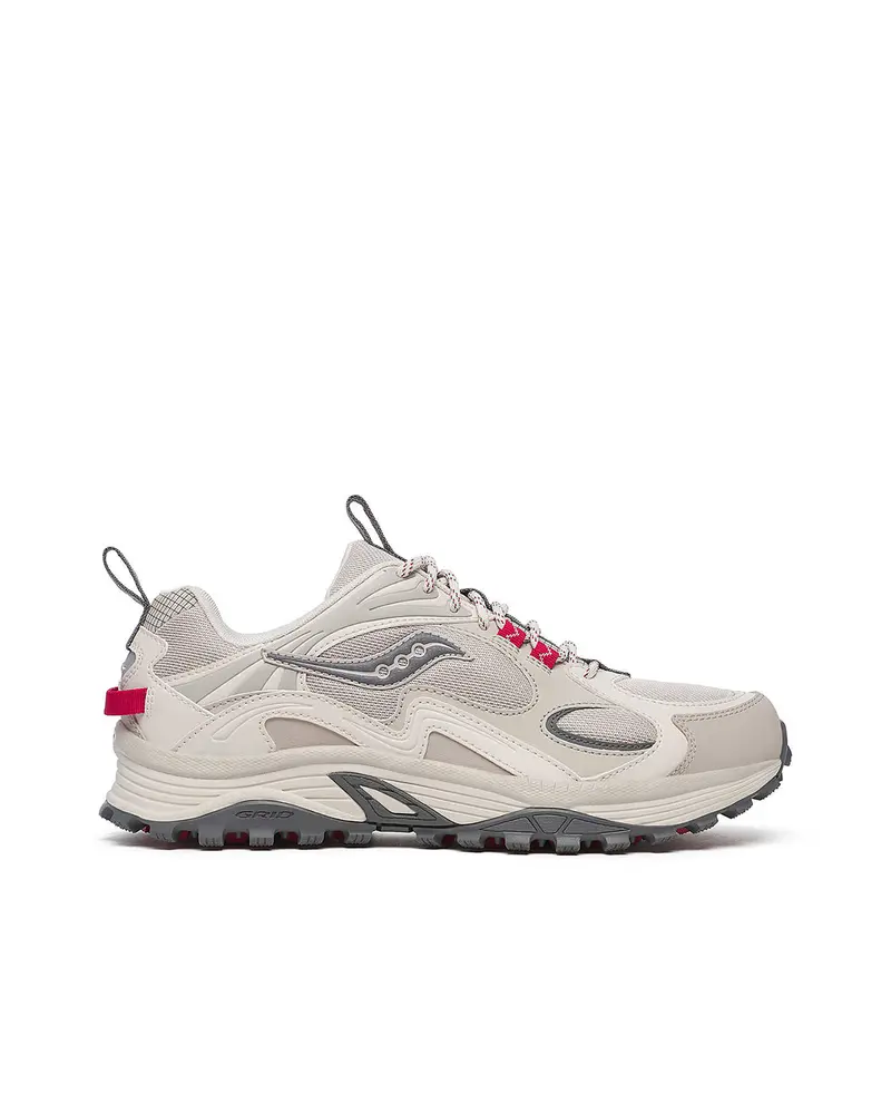 Saucony Grid Aura X Dove / Red