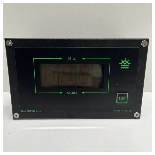 Scan Digital DE-180 Gyro steering repeater display black