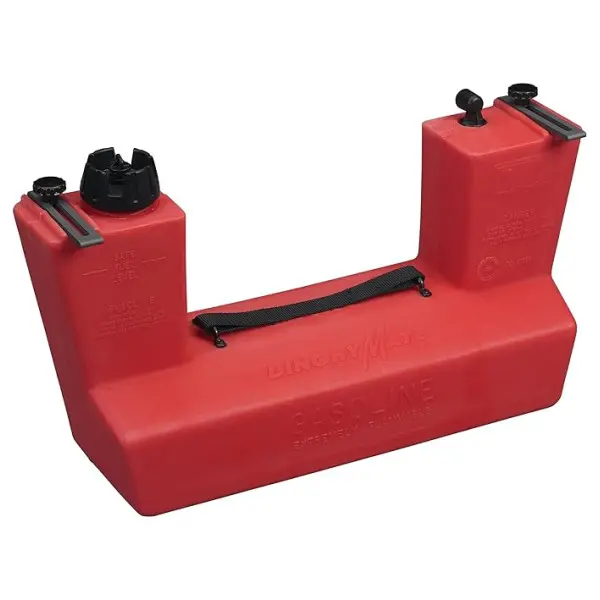 Scepter DinghyMate 12L transom fuel tank red