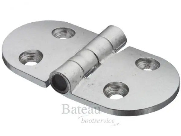 Scharnieren aluminium 75 x 40 mm