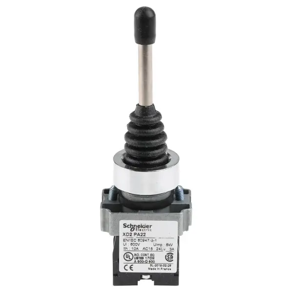 Schneider Electric XD2 PA22 joystick switch lever 230V 2-axis