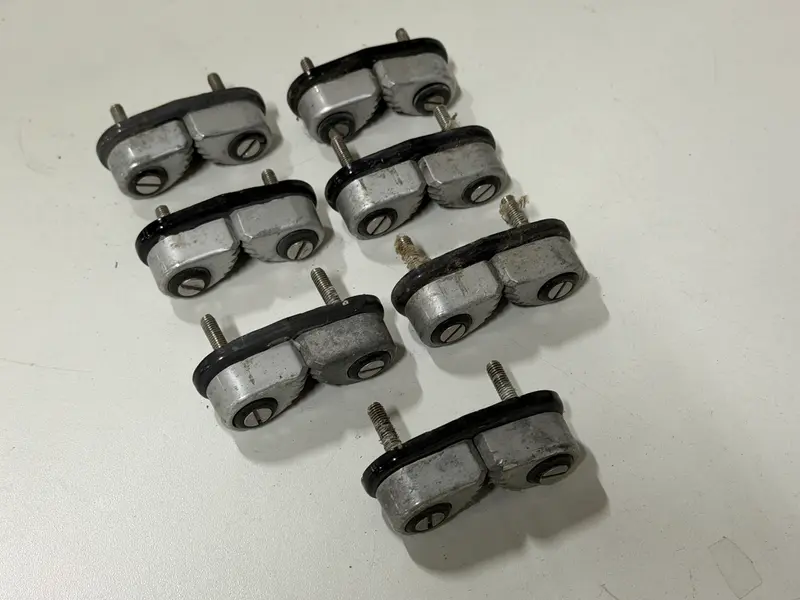 Schootklem 6-11 mm grijs