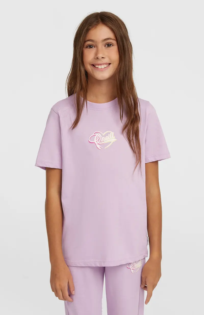 Script T-Shirt | Pale Lavender