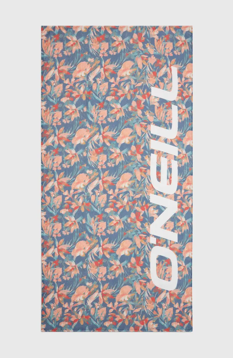 Seacoast Towel | Blue Painted Tropics
