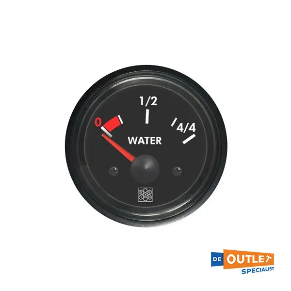 SEIN 52 mm water guage black - VSG20492