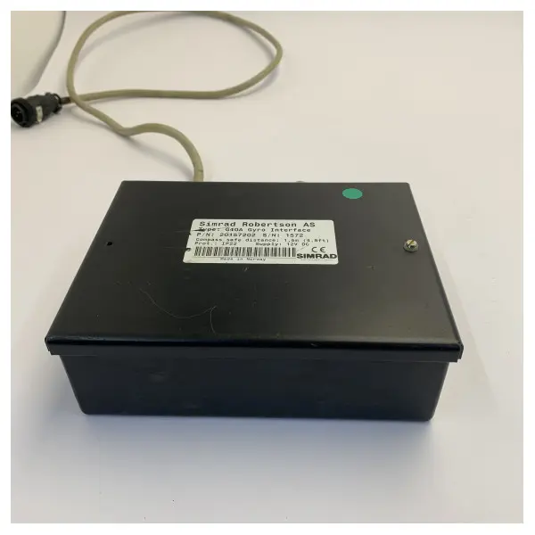 Simrad G40A Gyro Interface Marine Electronics Unit - Used