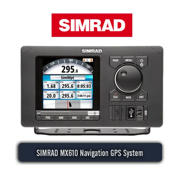 Simrad Pro GPS and DGPS DCU Navigation Display - MX612