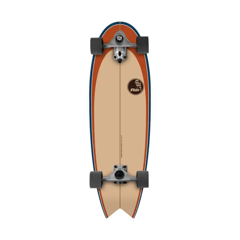 Slide Surf Skateboards Swallow Kaolin 33"
