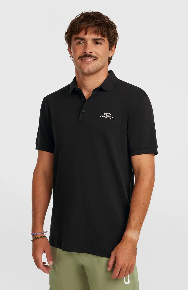Slub Polo | Black Out