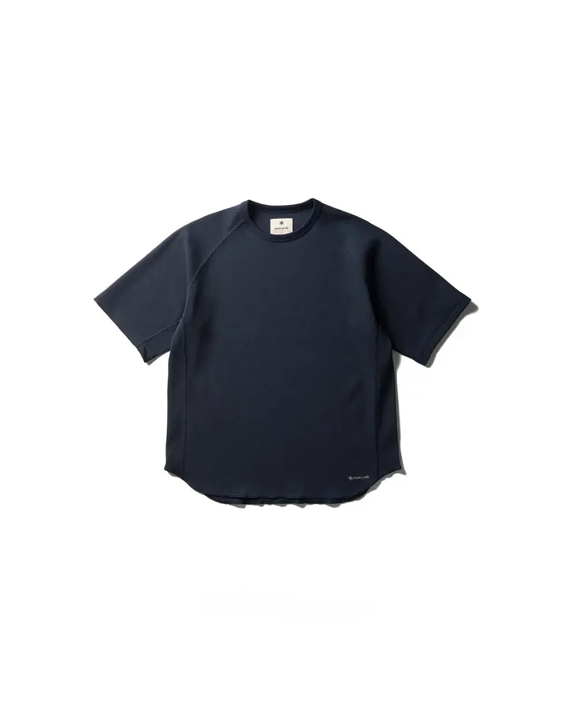 Snow Peak Dry Waffle T-Shirt Dark Navy