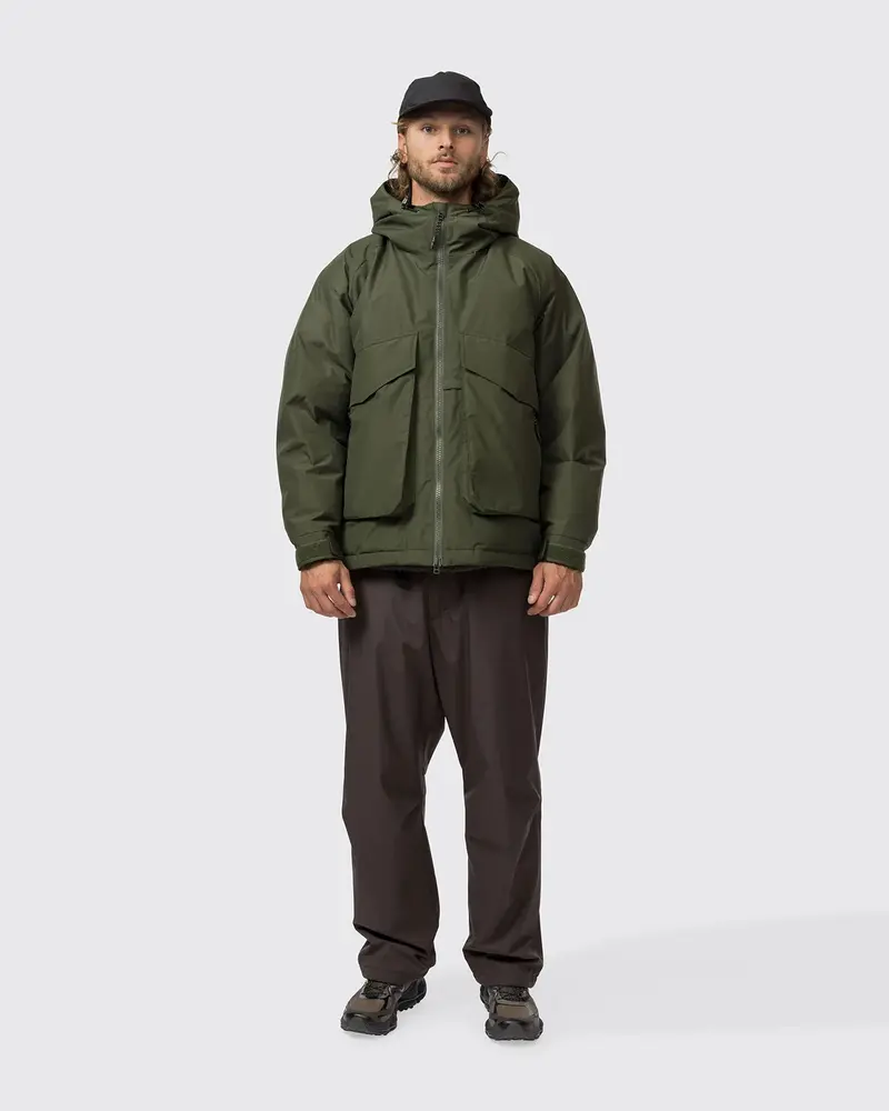 Snow Peak FR 2L Down Jacket Dark Olive