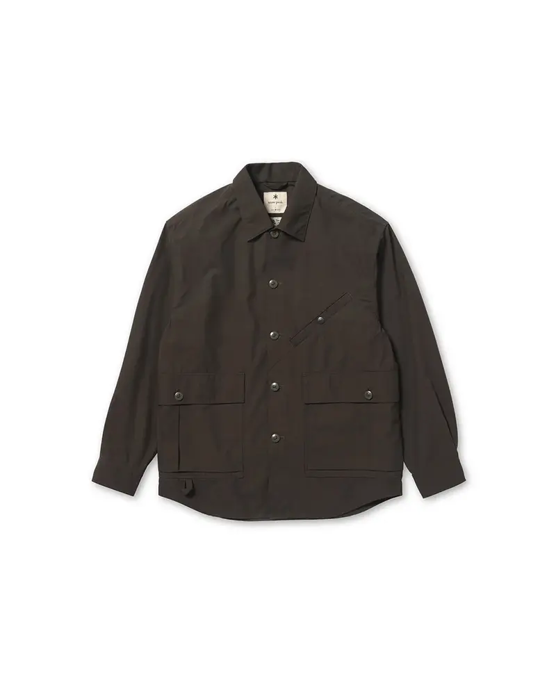 Snow Peak Hybrid TAKIBI Jacket Dark Brown