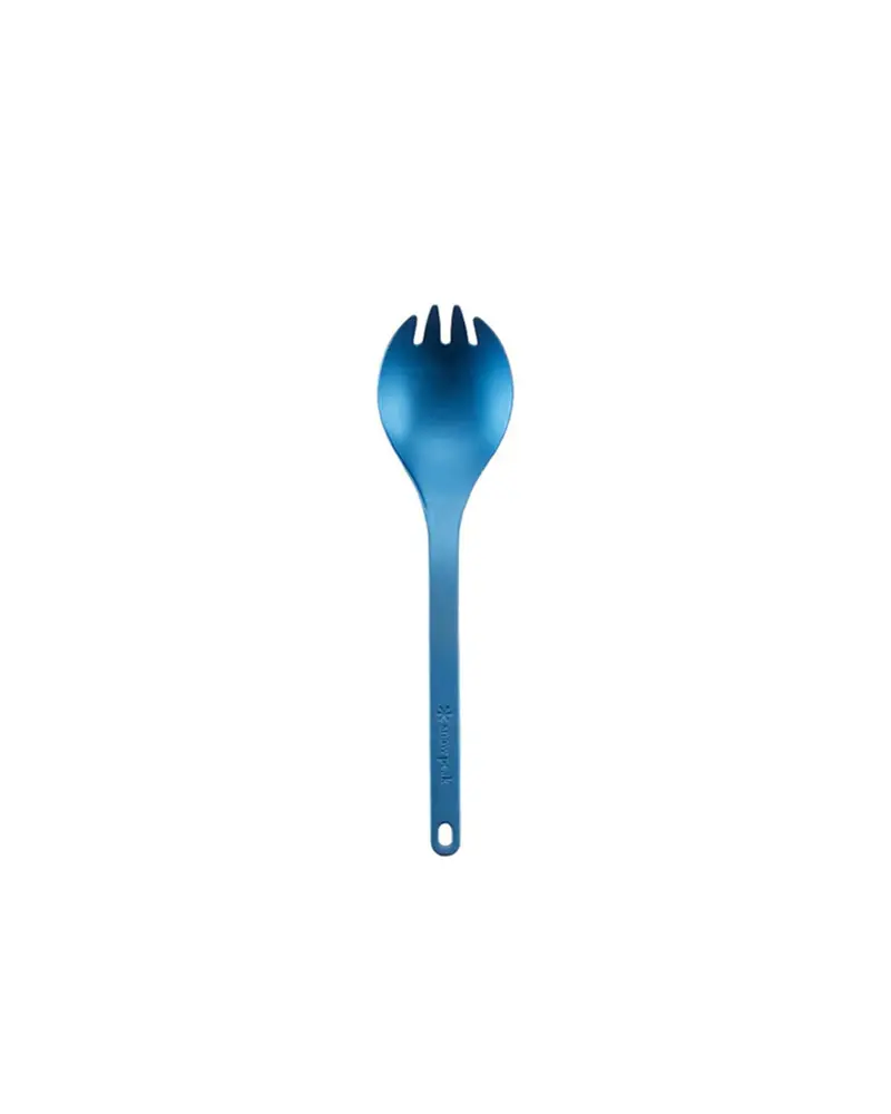 Snow Peak Titanium Colour Spork Blue