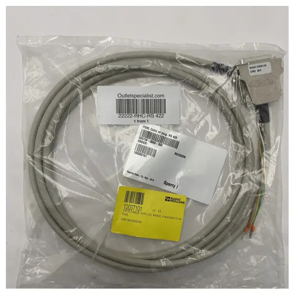 Sperry Marine fiber optic GyroCompass cable RS 422