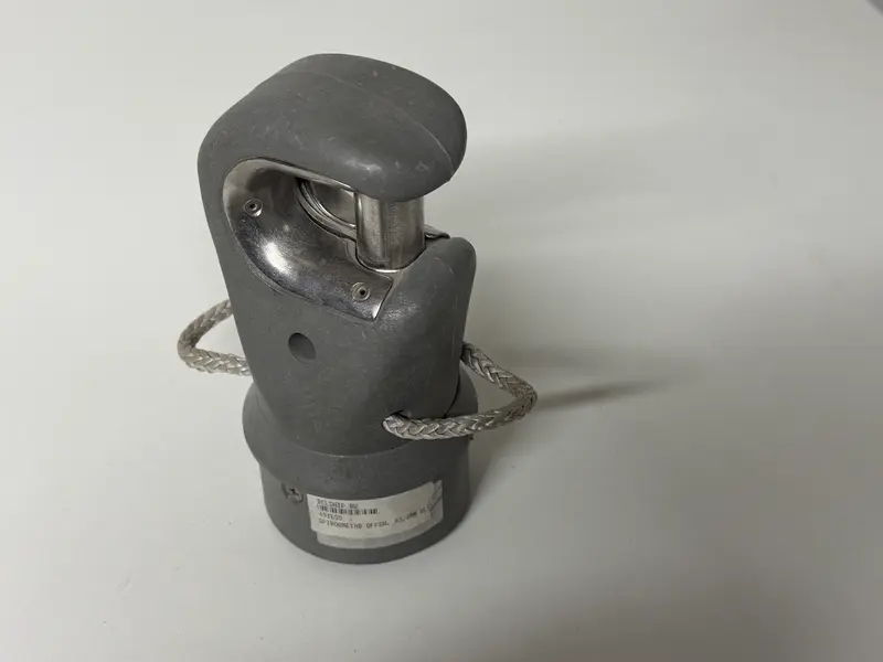 Spiboom eind / spi boom beslag 83 mm