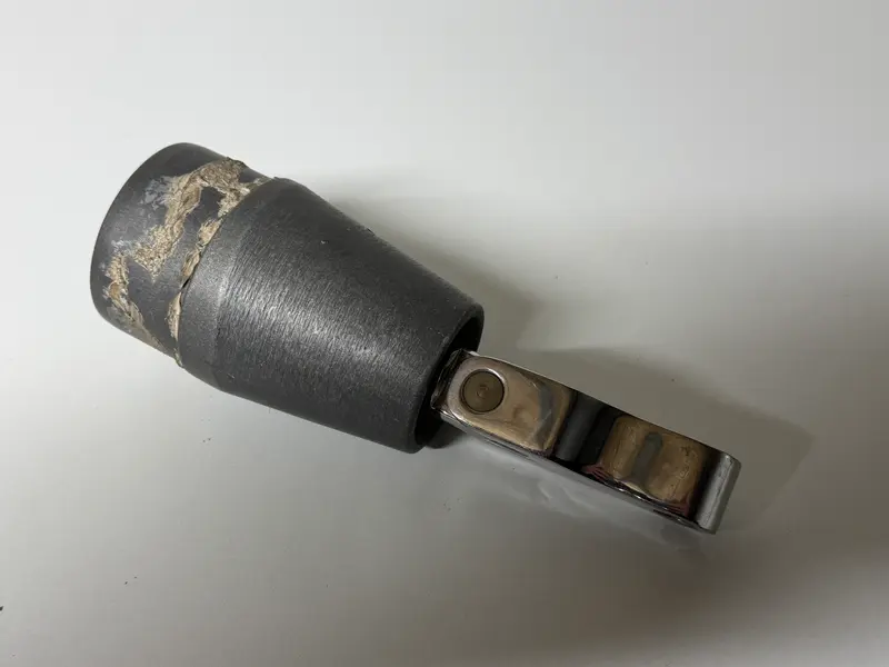 Spinnaker Pole Slider met Bajonet + fitting / Forespar
