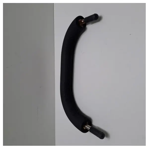 Stainless steel leather covered reling 30 cm