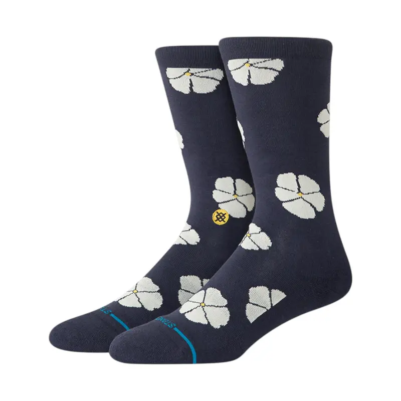 Stance Floral Crew Navy