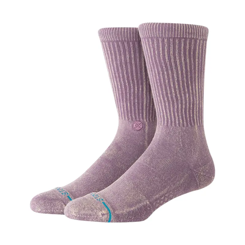 Stance Icon Dyed Crew Plum