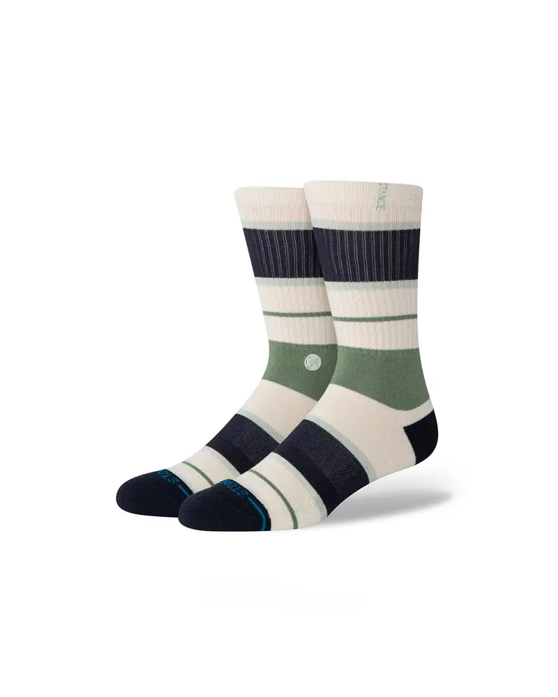 Stance Striped Delight Crew Canvas