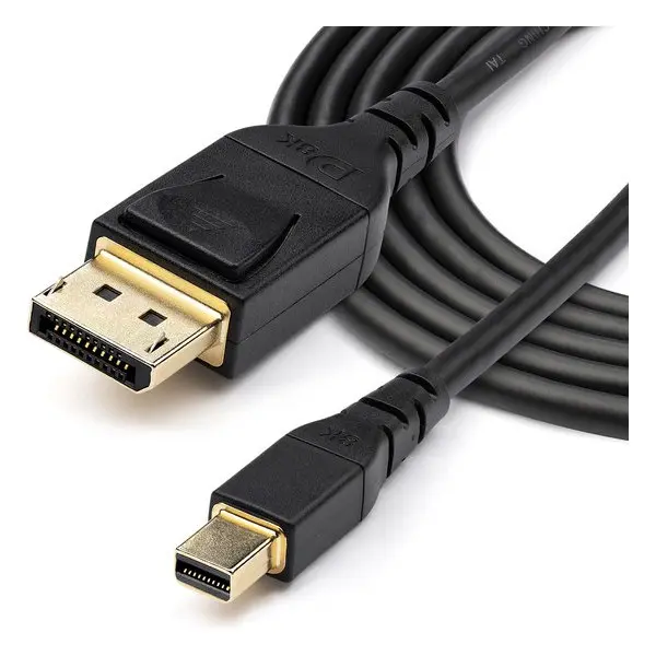 StarTech Mini DisplayPort to DisplayPort Cable 2m - Black - MDP2DPMM2M