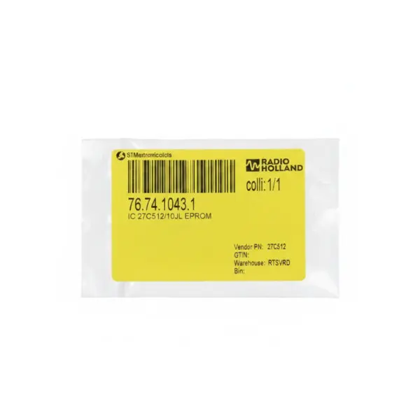 STMicroelectronics M27C512-10F1 EPROM IC 512Kb Non-Volatile Memory 27C512-10JL