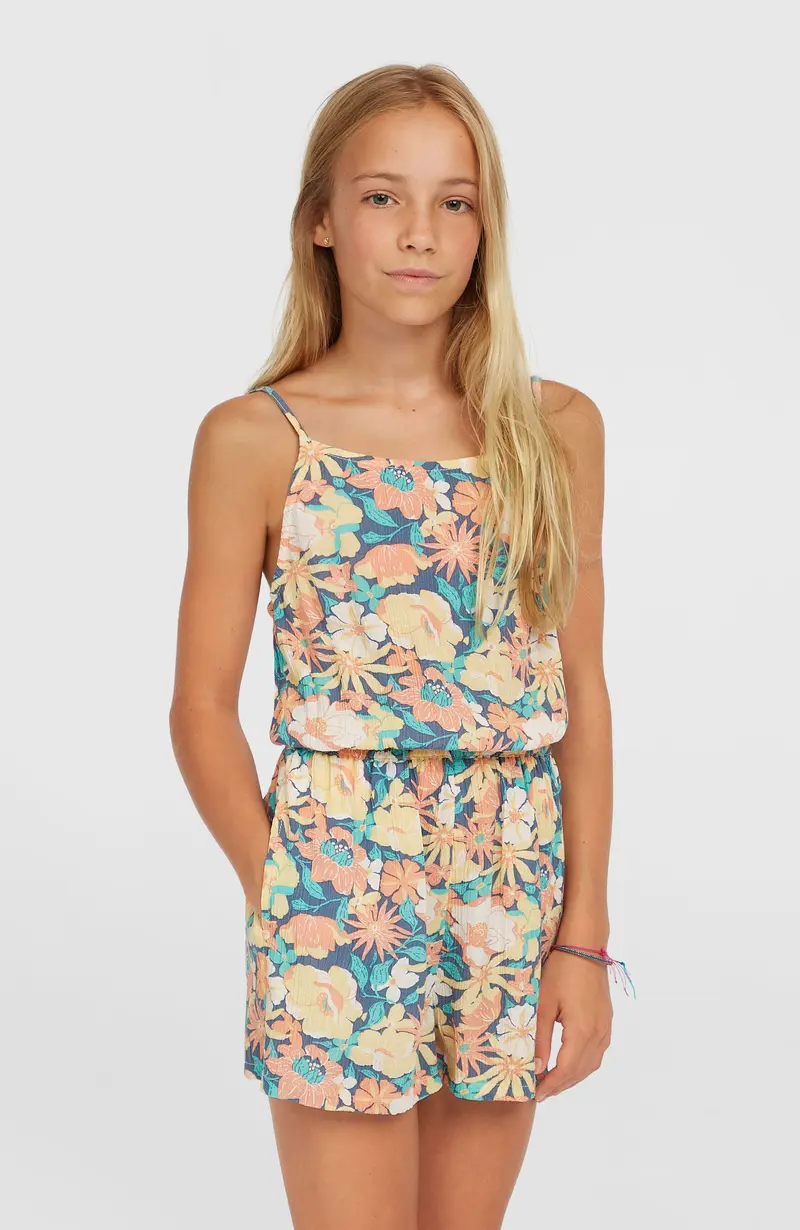 Summer Woven Playsuit | Blue Santa Monica