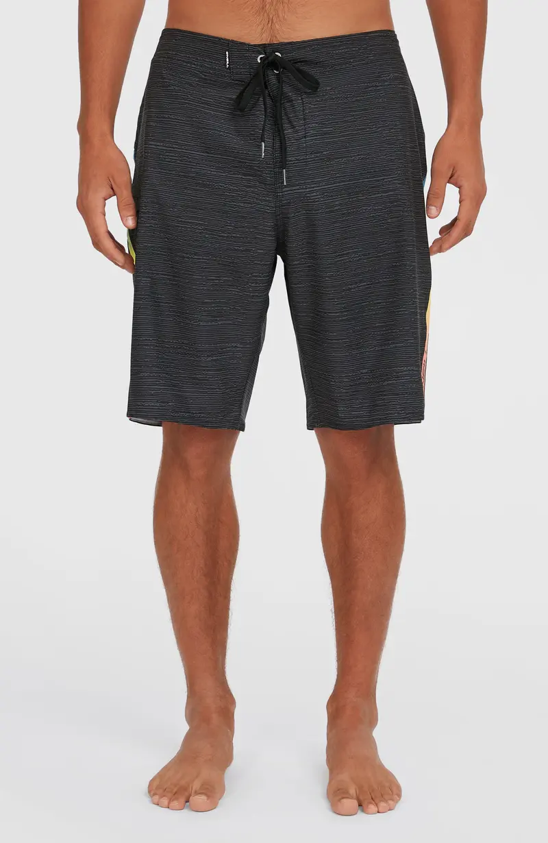 Superfreak 20'' Boardshorts | Black Multi Colour Panel