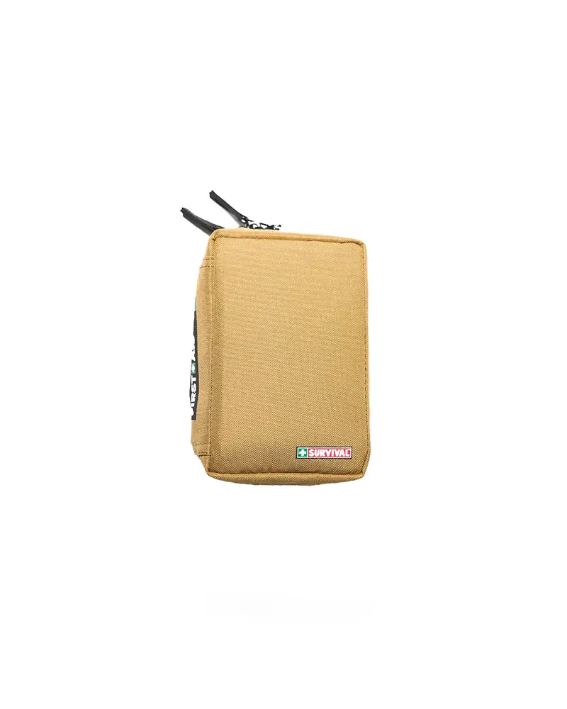 SURVIVAL Hiking First Aid Kit Brown