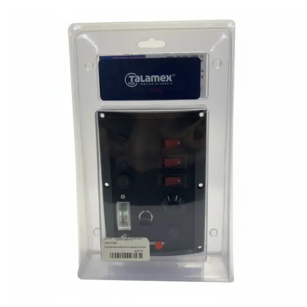 Talamex Electric Switch Panel with Fuses 14577023 12V