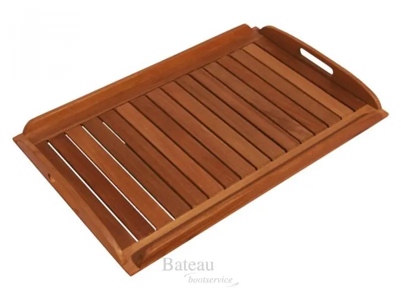 Teak Dienblad open 58 x 38 cm
