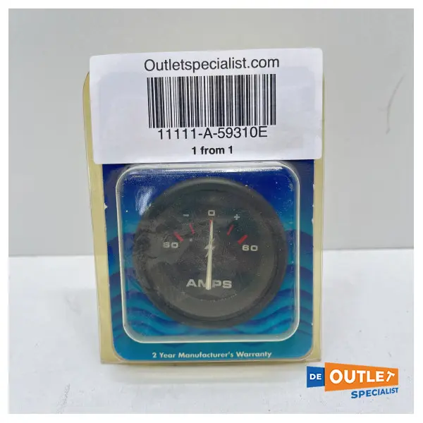 Teleflex 59310E amega ampere meter direct reading