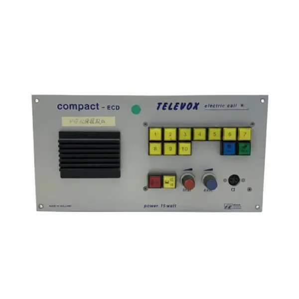 Televox Compact 10-ECD Marine Communication System Unit - Used